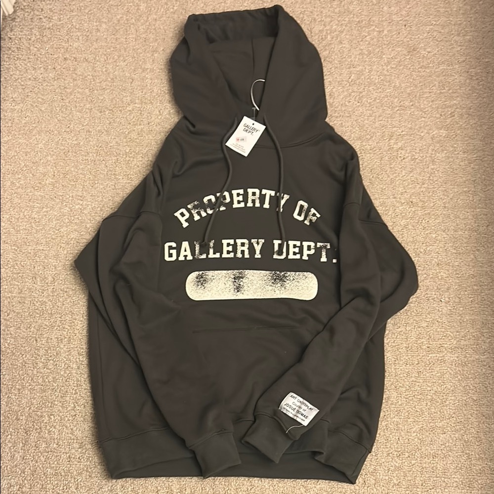 Gallery Dept. Hoodie in Dark Gray
